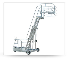 Aluminium Oil and Cement Truck Type Ladder in Chennai